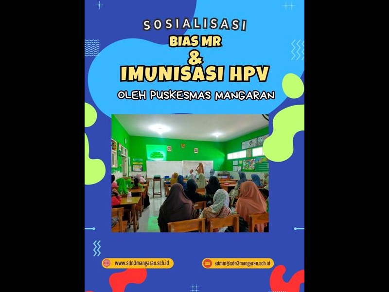 SOSIALISASI BIAS MR/HVP OLEH PUSKESMAS MANGARAN