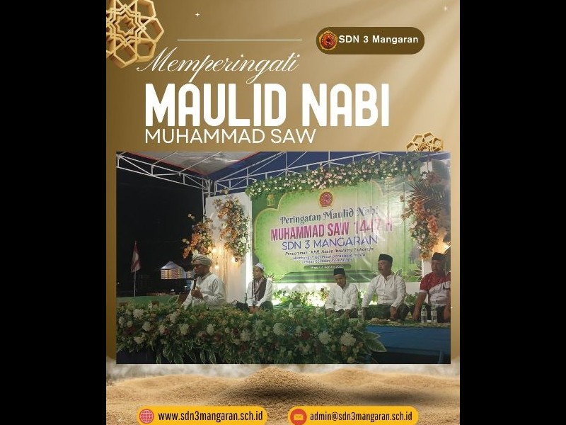 MEMPERINGATI MAULID NABI MUHAMMAD SAW 1447 HIJRIAH
