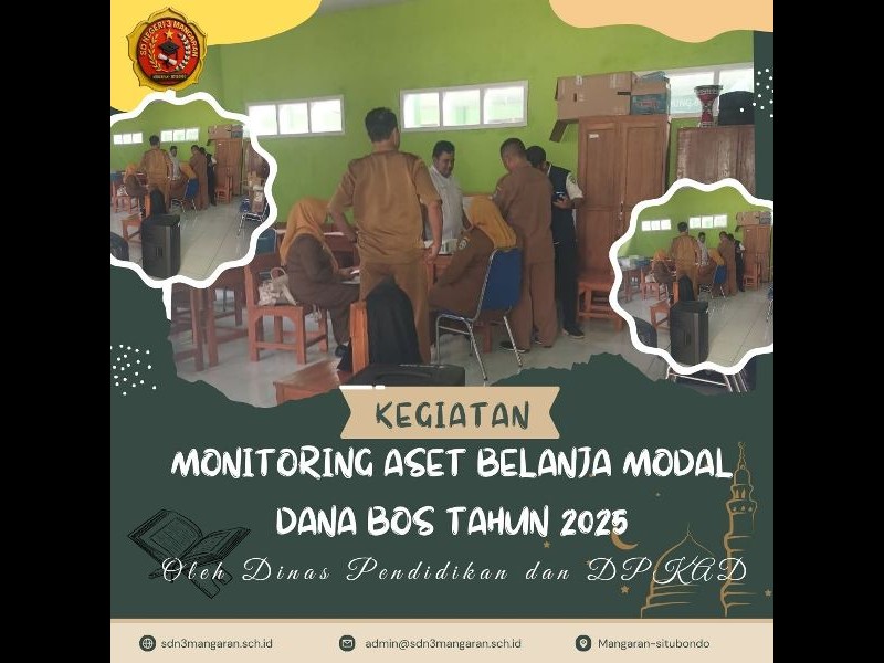 MONITORING ASET BARANG MODAL DANA BOS TAHUN ANGGARAN 2025