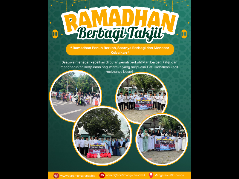 INDAHNYA SALING BERBAGI DIBULAN RAMADHAN " BERBAGI TAKJIL " 1447 HIJRIAH