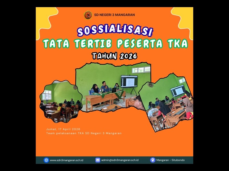 SOSIALISASI TATA TERTIB PESERTA TKA (Tes Kemampuan Akademik) TAHUN 2026
